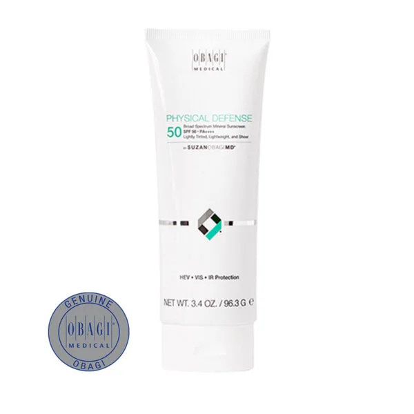 SUZANOBAGIMDTM Somd Physical Defense Tined- mineralinis apsauginis kremas nuo saulės SPF 50 su atspalviu, 100 g.